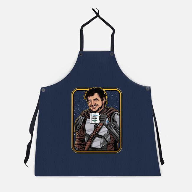 Daddy Of The Galaxy-unisex kitchen apron-Diegobadutees