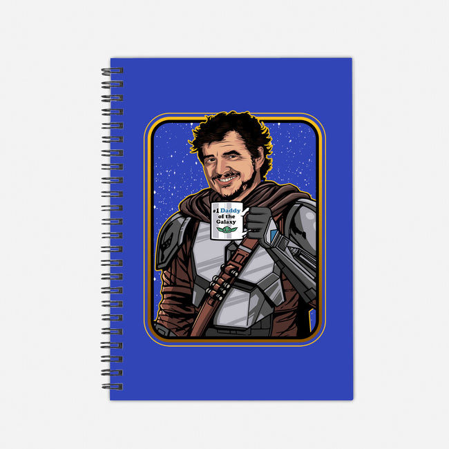 Daddy Of The Galaxy-none dot grid notebook-Diegobadutees