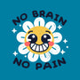 No Brain No Pain-none zippered laptop sleeve-NemiMakeit