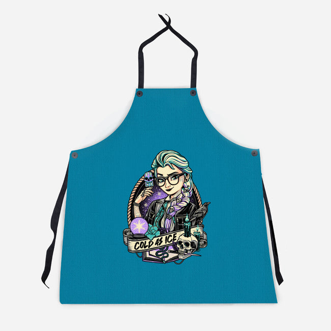 Cold As Ice-unisex kitchen apron-momma_gorilla