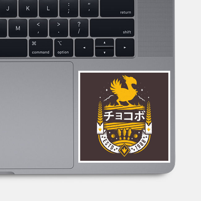 Kweh!-none glossy sticker-Alundrart