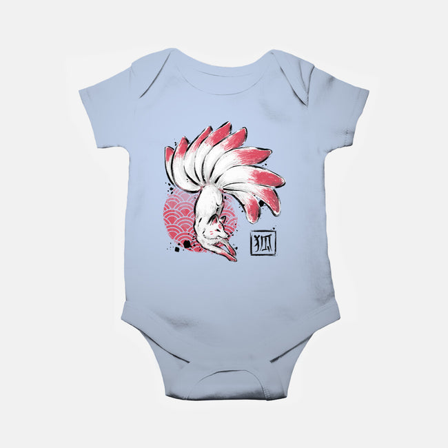 Magical Fox-baby basic onesie-xMorfina