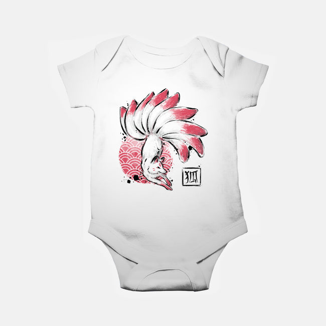 Magical Fox-baby basic onesie-xMorfina