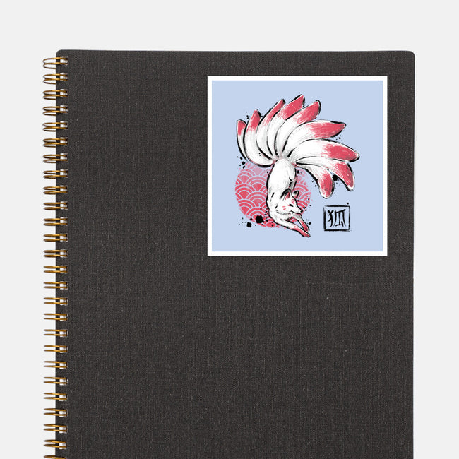 Magical Fox-none glossy sticker-xMorfina