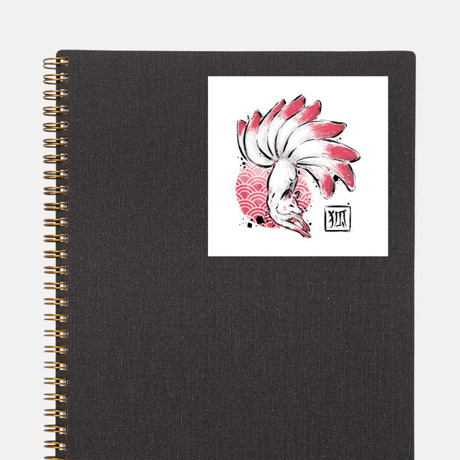 Magical Fox-none glossy sticker-xMorfina