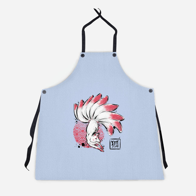 Magical Fox-unisex kitchen apron-xMorfina