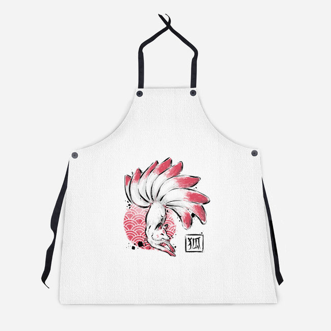 Magical Fox-unisex kitchen apron-xMorfina