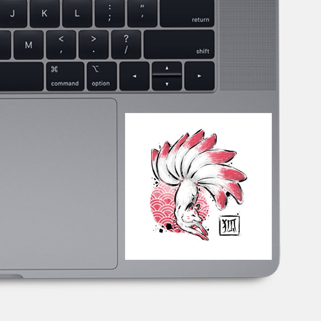 Magical Fox-none glossy sticker-xMorfina