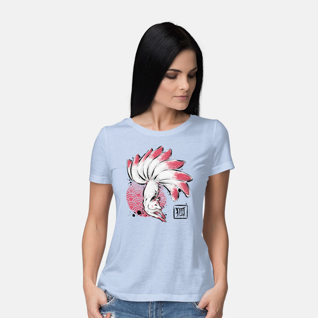 Magical Fox-womens basic tee-xMorfina
