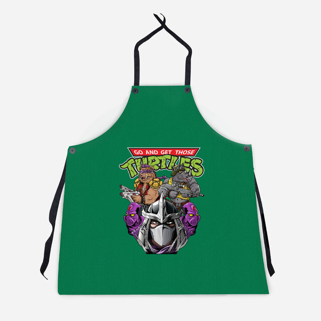 Shredder And Co-unisex kitchen apron-Chinobikai