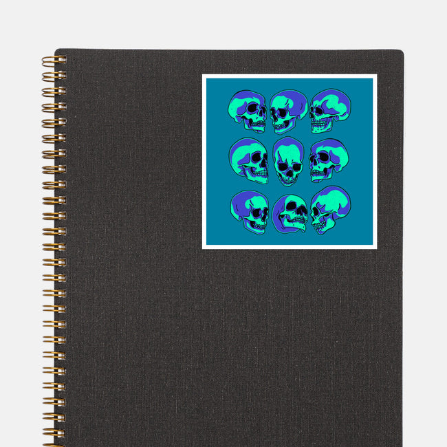 Many Faces of Death-none glossy sticker-fanfreak1
