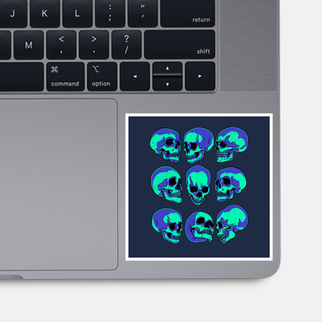 Many Faces of Death-none glossy sticker-fanfreak1
