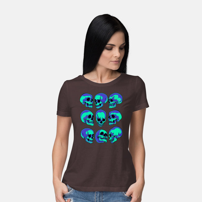 Many Faces of Death-womens basic tee-fanfreak1
