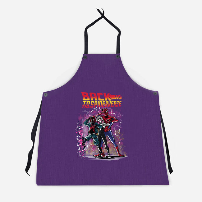 Back To The Spiderverse-unisex kitchen apron-zascanauta