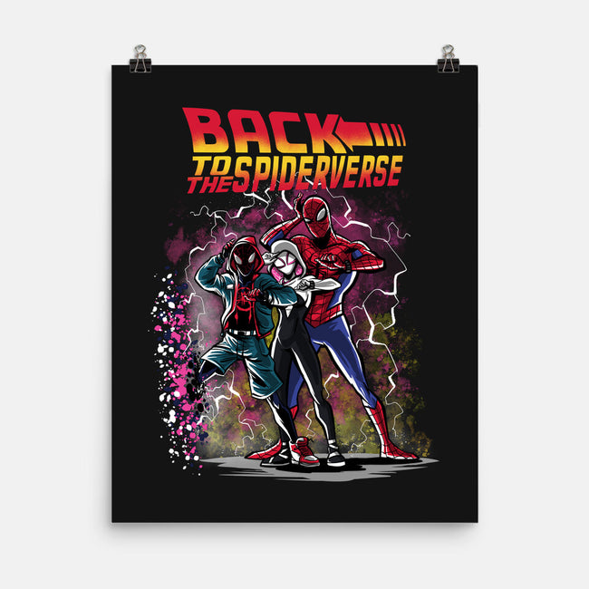 Back To The Spiderverse-none matte poster-zascanauta