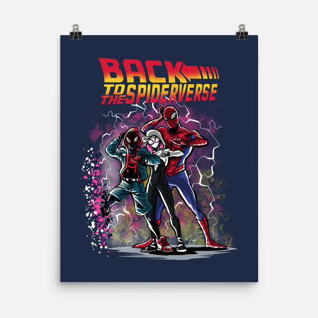 Back To The Spiderverse-none matte poster-zascanauta