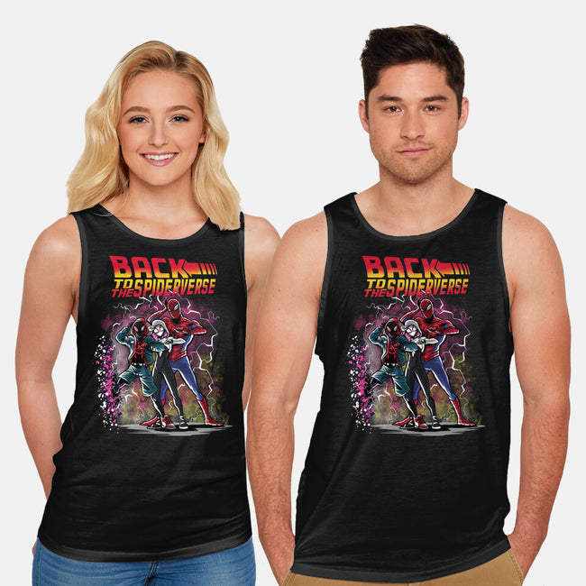 Back To The Spiderverse-unisex basic tank-zascanauta