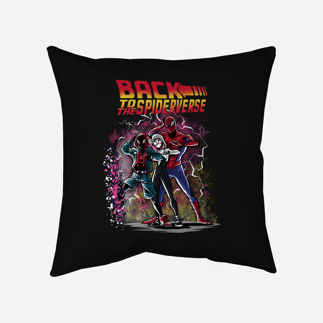 Back To The Spiderverse-none removable cover w insert throw pillow-zascanauta