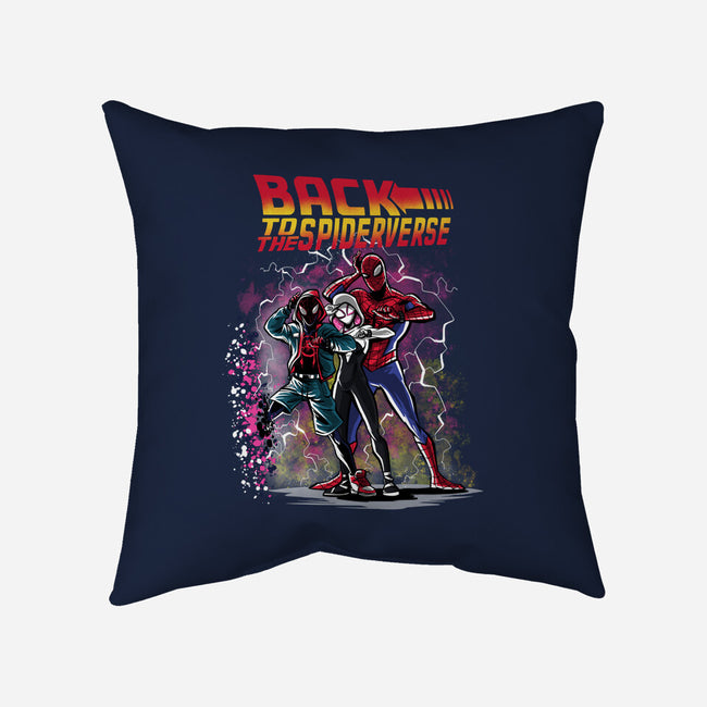 Back To The Spiderverse-none removable cover w insert throw pillow-zascanauta