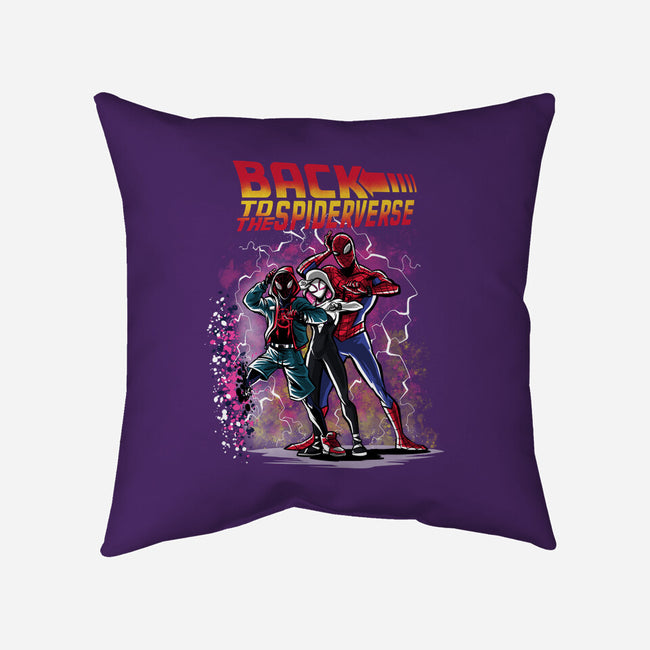 Back To The Spiderverse-none removable cover w insert throw pillow-zascanauta