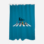The Felines-none polyester shower curtain-SubBass49
