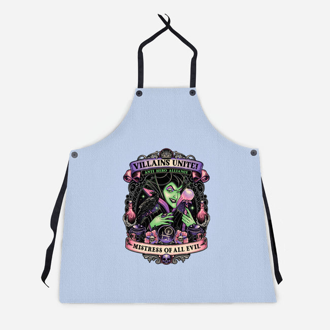 Mistress Of All Evil-unisex kitchen apron-momma_gorilla