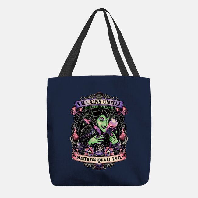 Mistress Of All Evil-none basic tote bag-momma_gorilla