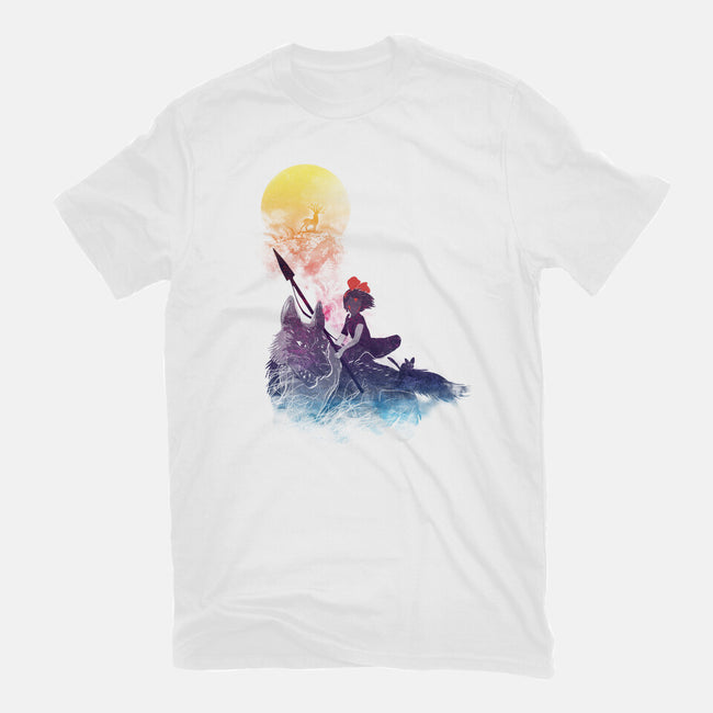 Princess Monokiki-womens basic tee-kharmazero
