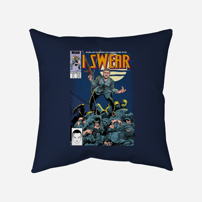 I Swear-none removable cover throw pillow-MarianoSan