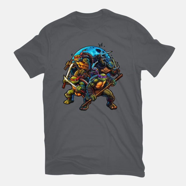 Classic Ninjas-mens premium tee-Art_Of_One