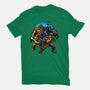 Classic Ninjas-womens fitted tee-Art_Of_One