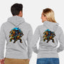 Classic Ninjas-unisex zip-up sweatshirt-Art_Of_One