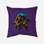 Classic Ninjas-none removable cover w insert throw pillow-Art_Of_One