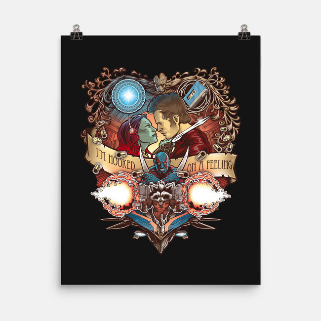Hooked On A Feeling-none matte poster-Art_Of_One