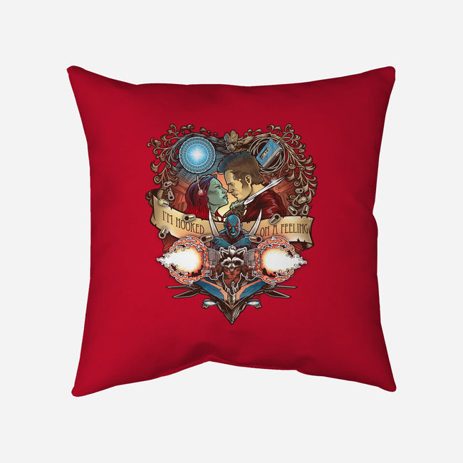 Hooked On A Feeling-none removable cover throw pillow-Art_Of_One
