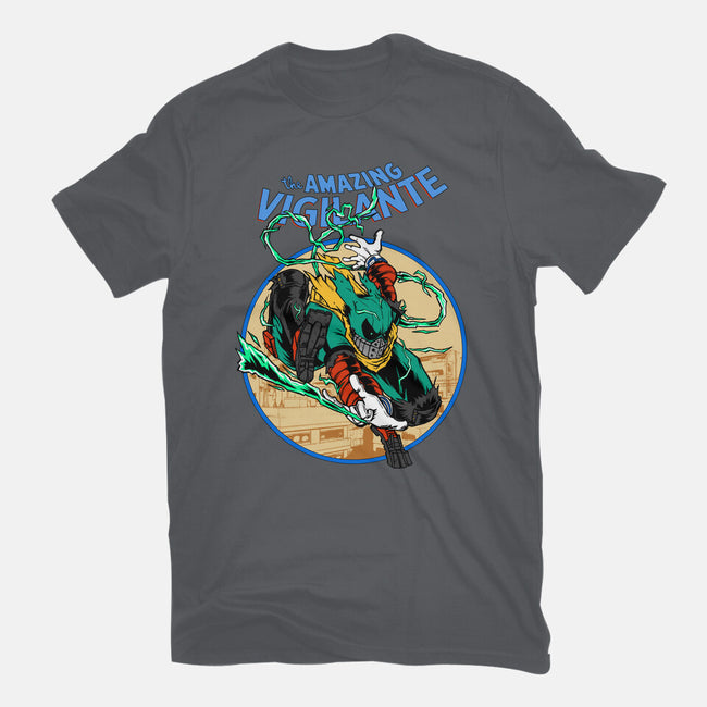 The Amazing Vigilante-womens basic tee-joerawks