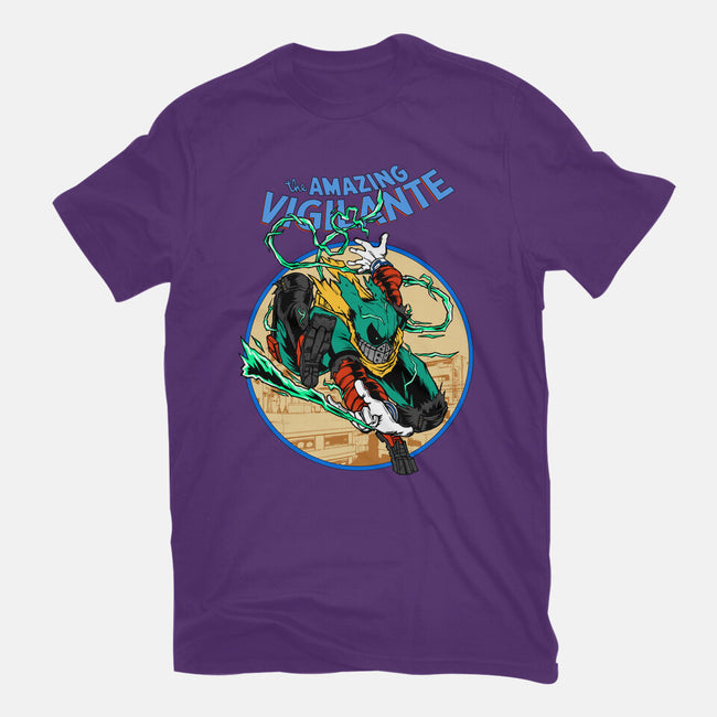 The Amazing Vigilante-womens basic tee-joerawks