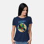 The Amazing Vigilante-womens basic tee-joerawks