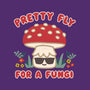 Pretty Fly For A Fungi-none polyester shower curtain-Weird & Punderful