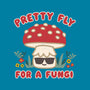 Pretty Fly For A Fungi-none basic tote bag-Weird & Punderful