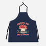Pretty Fly For A Fungi-unisex kitchen apron-Weird & Punderful