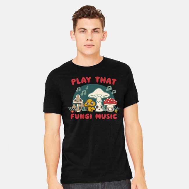 Play That Fungi Music-mens heavyweight tee-Weird & Punderful