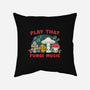 Play That Fungi Music-none removable cover w insert throw pillow-Weird & Punderful