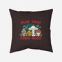 Play That Fungi Music-none removable cover w insert throw pillow-Weird & Punderful