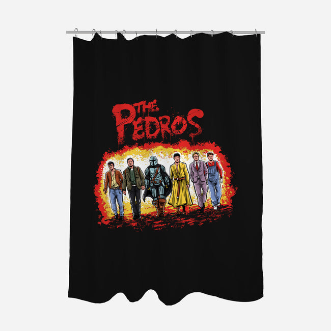 The Pedros-none polyester shower curtain-zascanauta