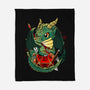 Dragon Role Dice-none fleece blanket-Vallina84