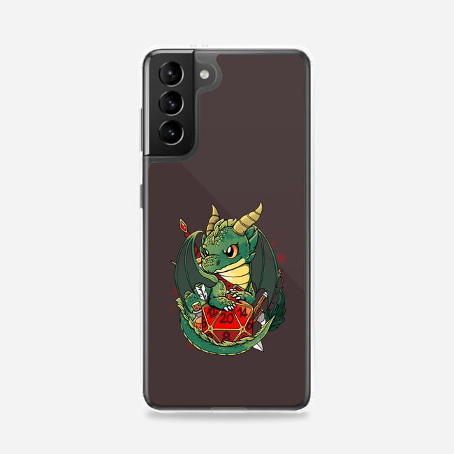 Dragon Role Dice-samsung snap phone case-Vallina84