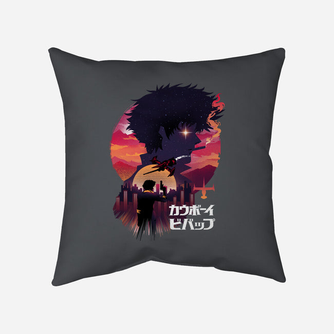 See Ya In Space-none removable cover throw pillow-dandingeroz