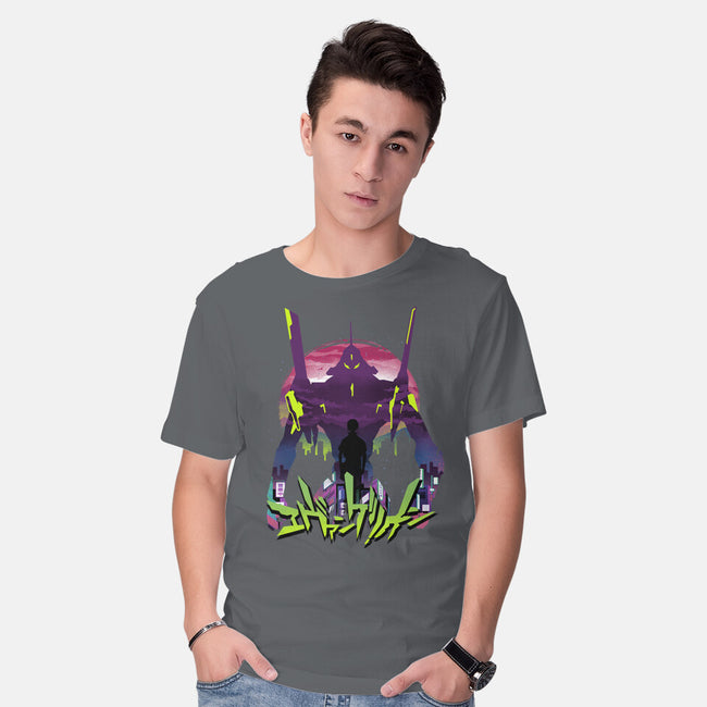 An Eva Sunset-mens basic tee-dandingeroz