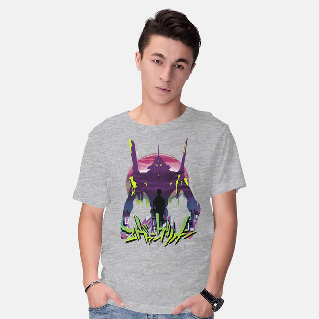An Eva Sunset-mens basic tee-dandingeroz